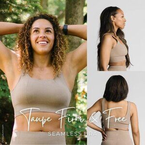 Taupe Firm & Free Seamless Bra